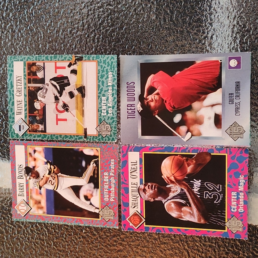 Sports Illustrated Kids Trading Cards - Bag 29 - Set of 4 Anniversary Cards